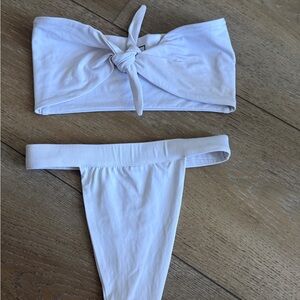 Oh Polly White Bikini Set